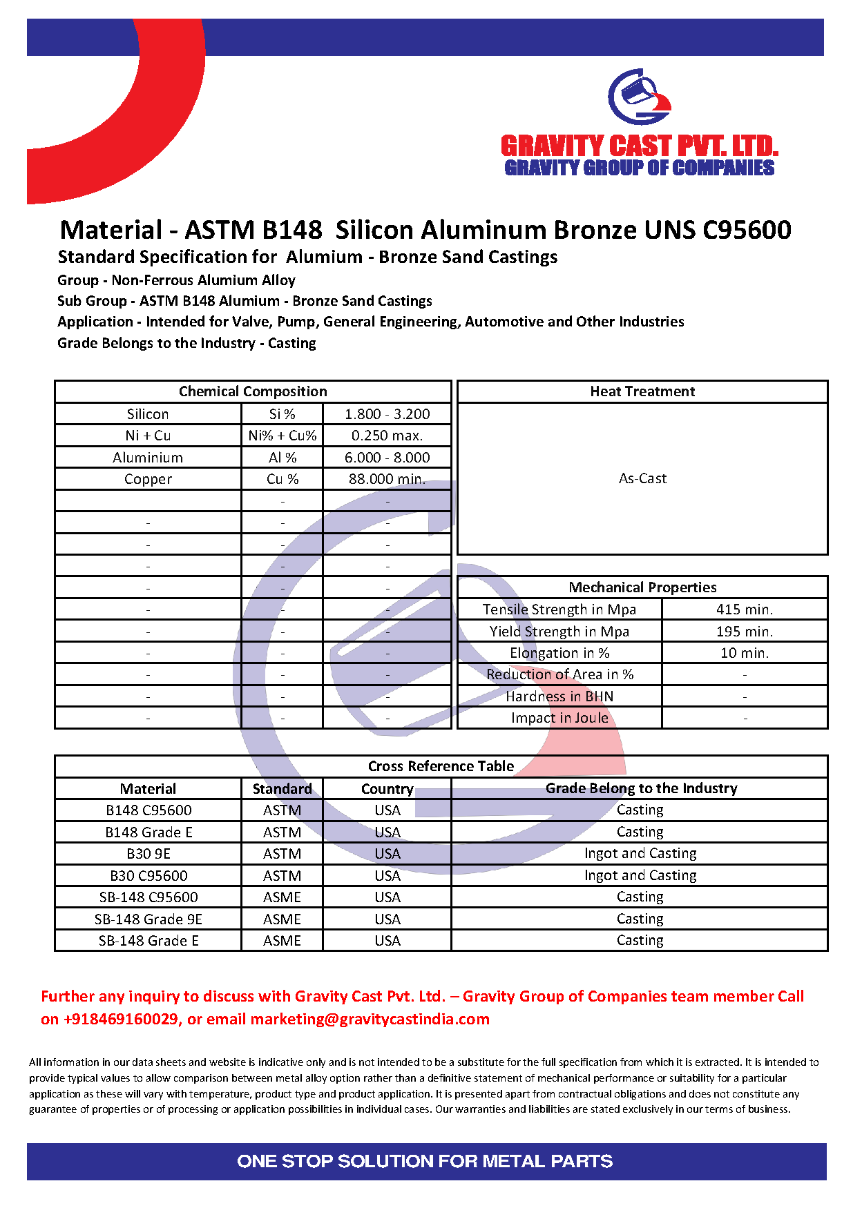 ASTM B148  Silicon Aluminum Bronze UNS C95600.pdf